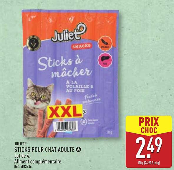 STICKS POUR CHAT ADULTE