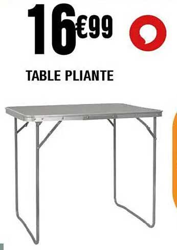 TABLE PLiante