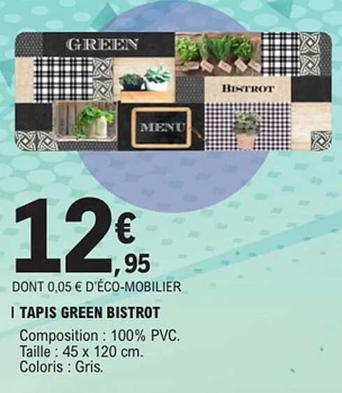 Tapis Green Bistrot
