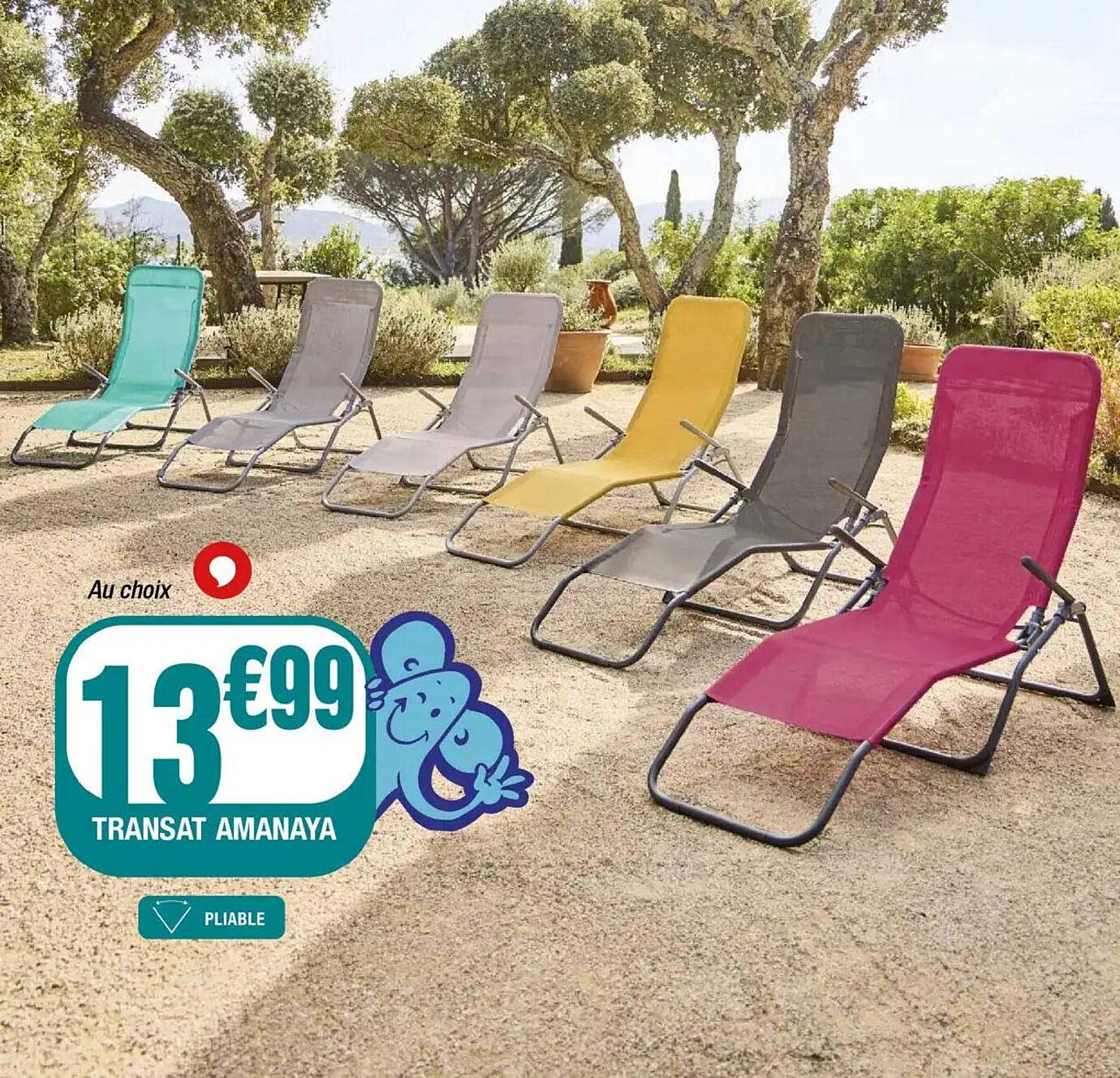 TRANSAT AMANAYA au choix - 13€99