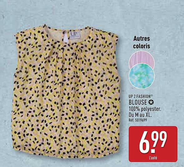 UP 2 FASHION® BLOUSE