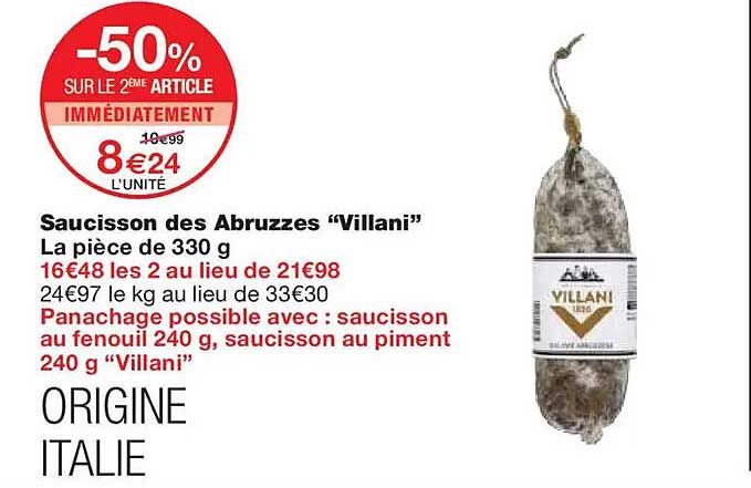 -50% SUR LE 2ÈME ARTICLE IMMÉDIATEMENT