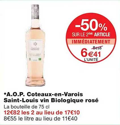 -50% SUR LE 2ÈME ARTICLE IMMÉDIATEMENT