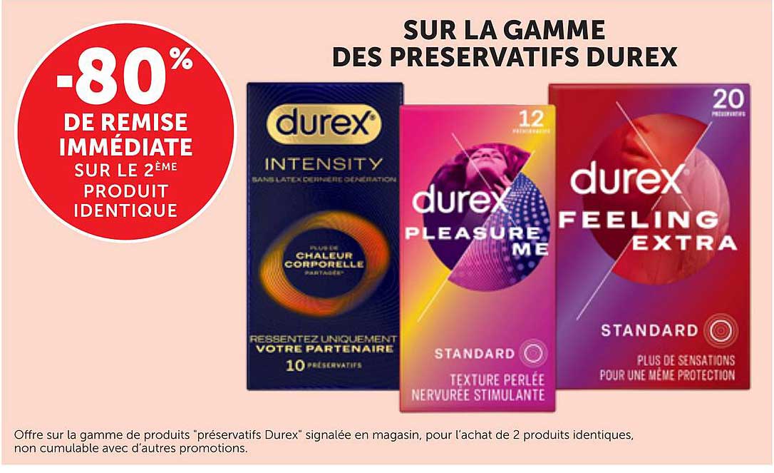 -80% DE REMISE IMMÉDIATE SUR LE 2ÈME PRODUIT IDENTIQUE