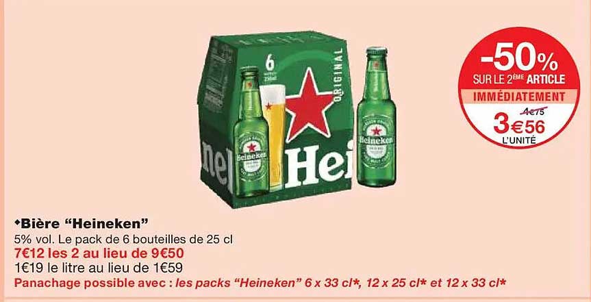 Bière “Heineken”