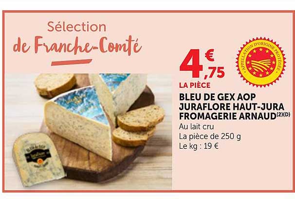 BLEU DE GEX AOP JURAFLORE HAUT-JURA FROMAGERIE ARNAUD(2)(D)