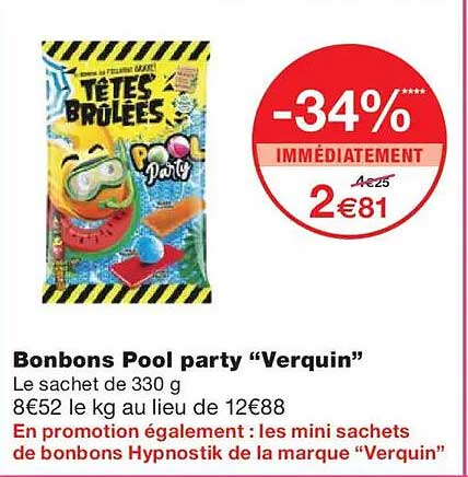 Bonbons Pool party “Verquin”