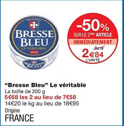 “Bresse Bleu” Le véritable