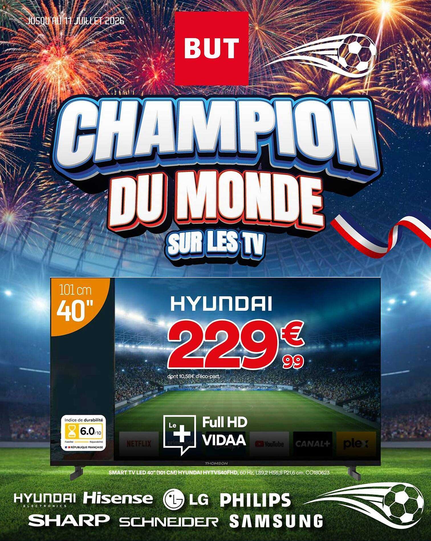 CHAMPION DU MONDE SUR LES TV