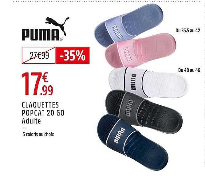 CLAQUETTES POPCAT 20 G0 Adulte