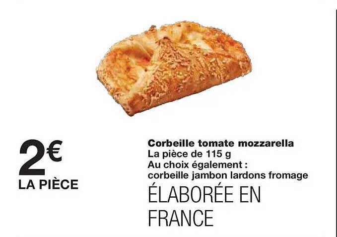 Corbeille tomate mozzarella
