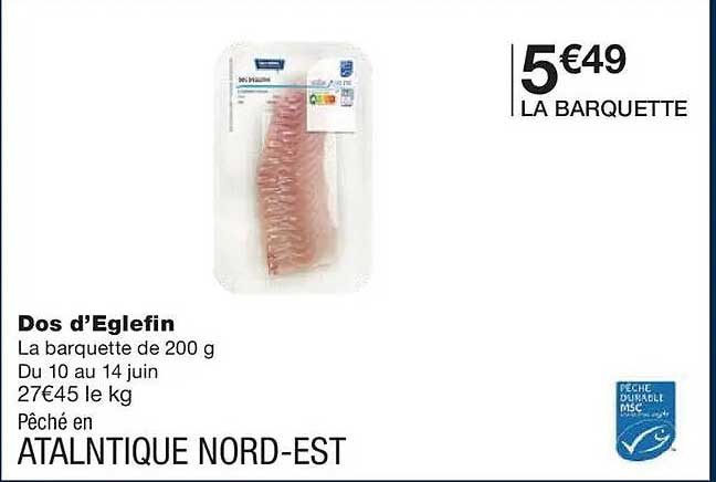 Dos d’Eglefin