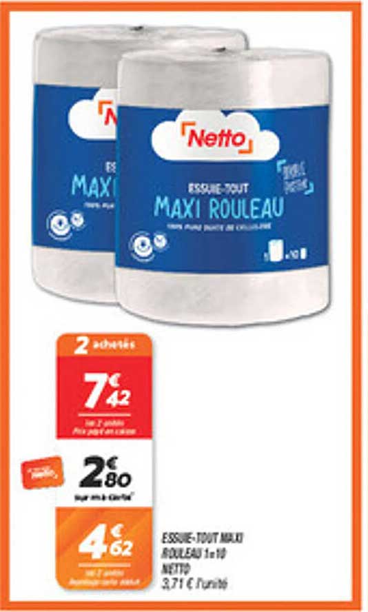 ESSUIE-TOUT MAXI ROULEAU NETTO