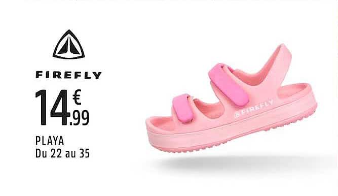FIREFLY 14€99 PLAYA Du 22 au 35