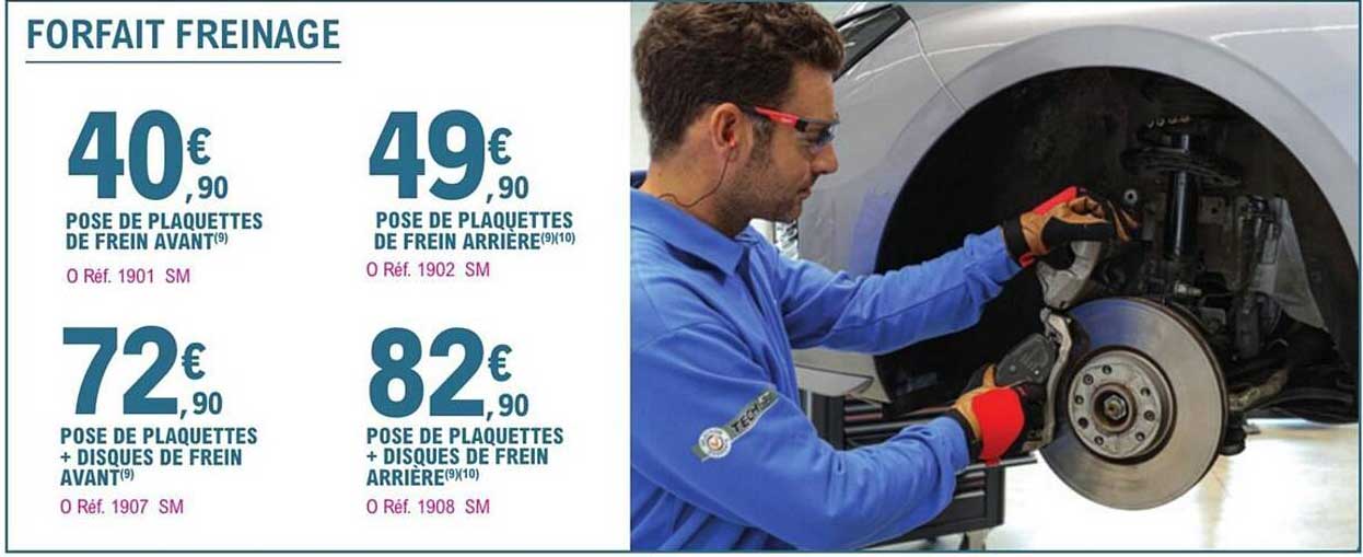 FORFAIT FREINAGE