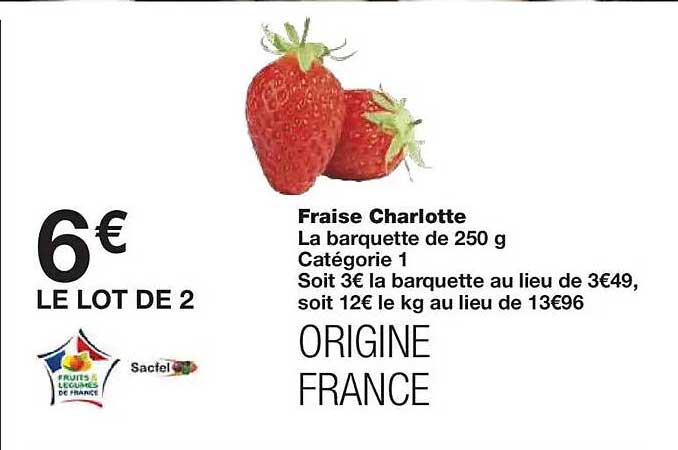 Fraise Charlotte