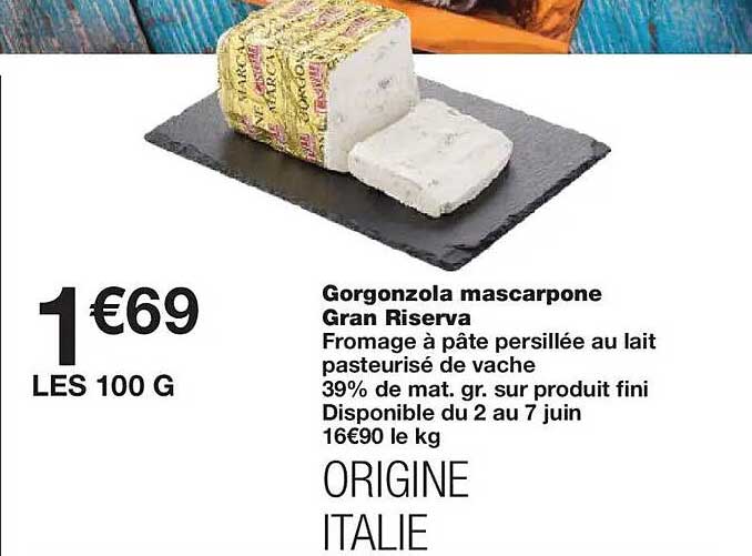 Gorgonzola mascarpone Gran Riserva