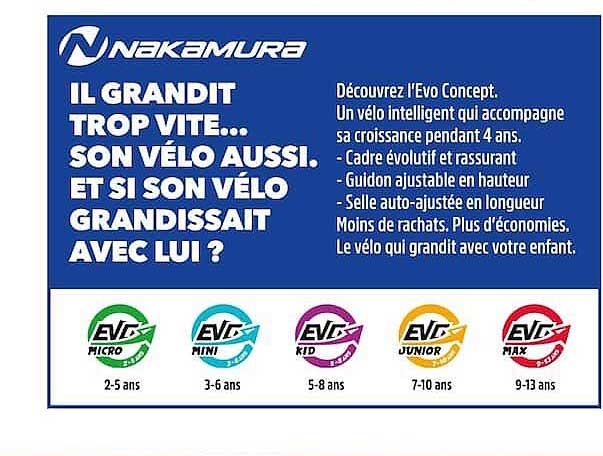 IL GRANDIT TROP VITE… SON VÉLO AUSSI. ET SI SON VÉLO GRANDISSAIT AVEC LUI ?