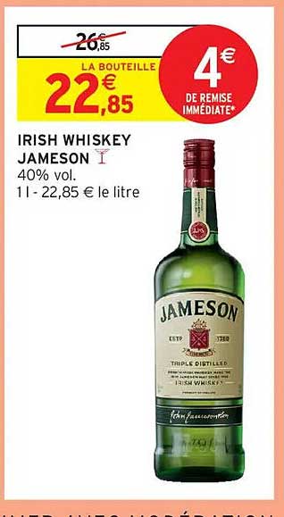 IRISH WHISKEY JAMESON