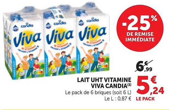 LAIT UHT VITAMINE VIVA CANDIA(3)
