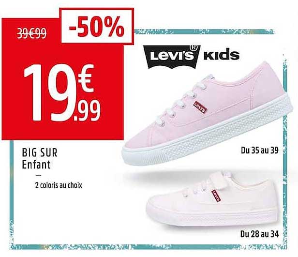 Levi's kids BIG SUR Enfant - 2 coloris au choix