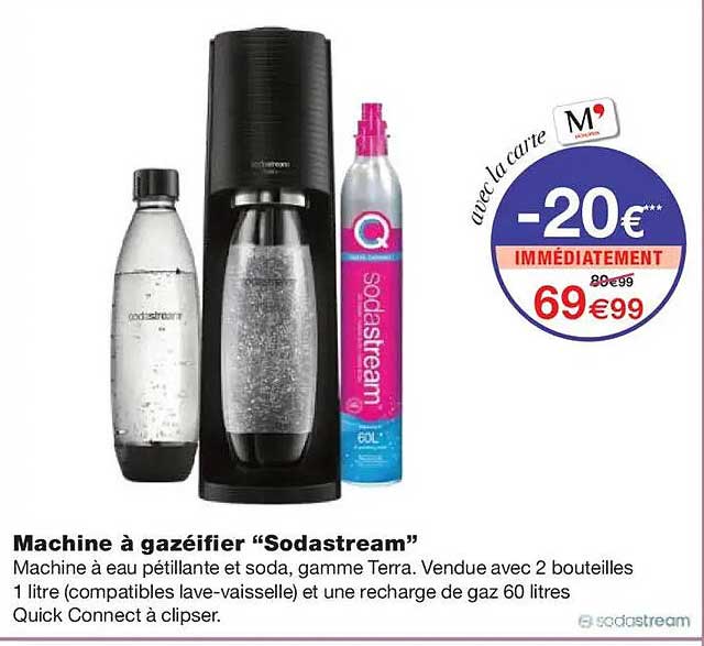 Machine à gazéifier “Sodastream”