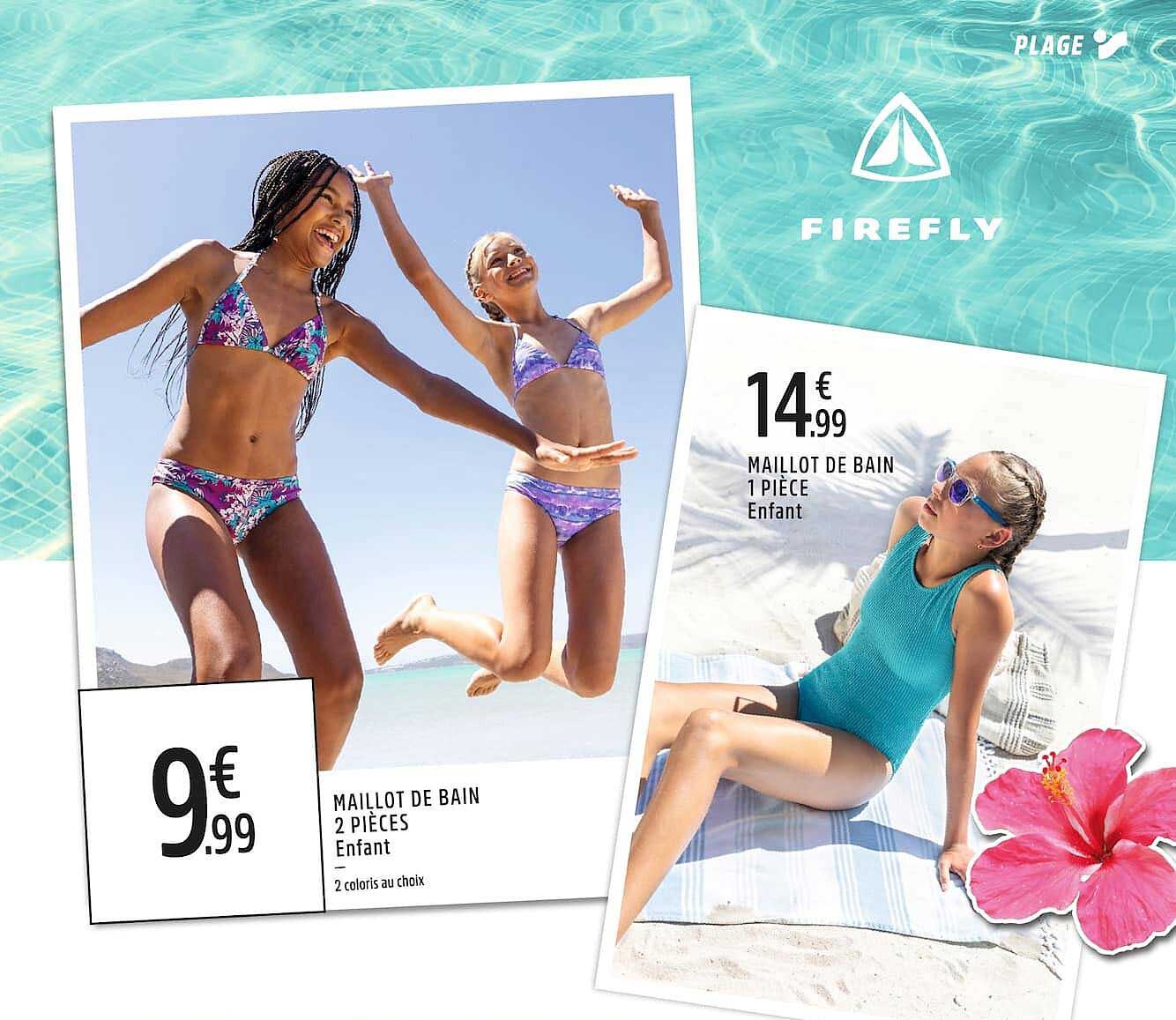 MAILLLOT DE BAIN 2 PIÈCES Enfant – 2 coloris au choix
