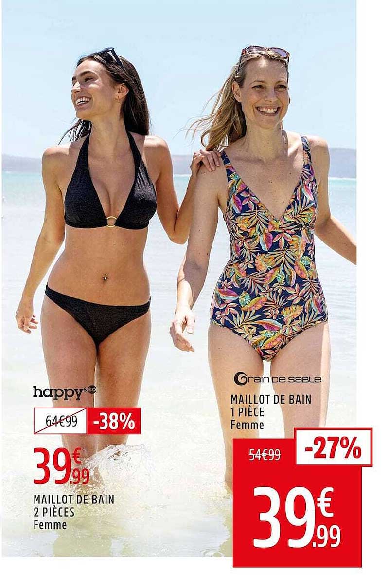 MAILLOT DE BAIN 2 PIÈCES Femme