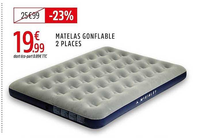 MATELAS GONFLABLE 2 PLACES