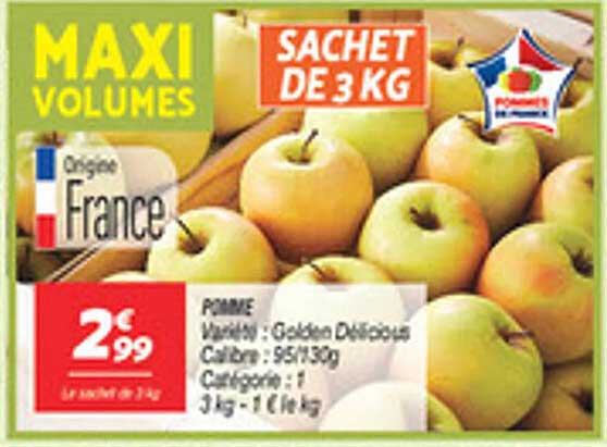 MAXI VOLUMES SACHET DE 3 KG