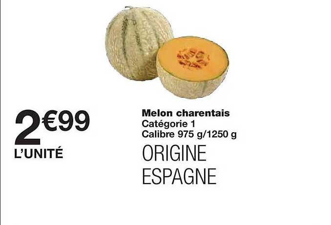 Melon charentais