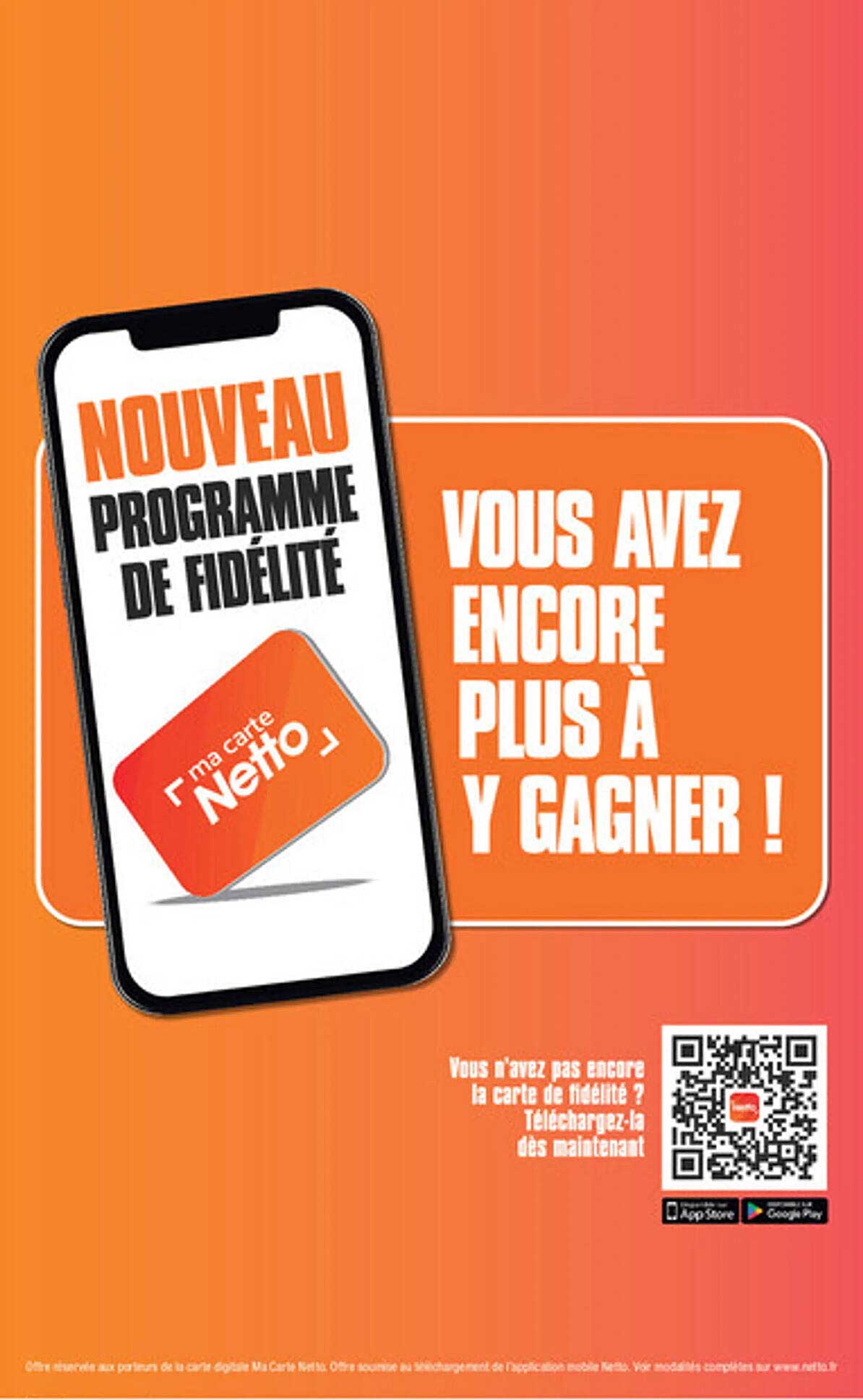 NOUVEAU PROGRAMME DE FIDÉLITÉ