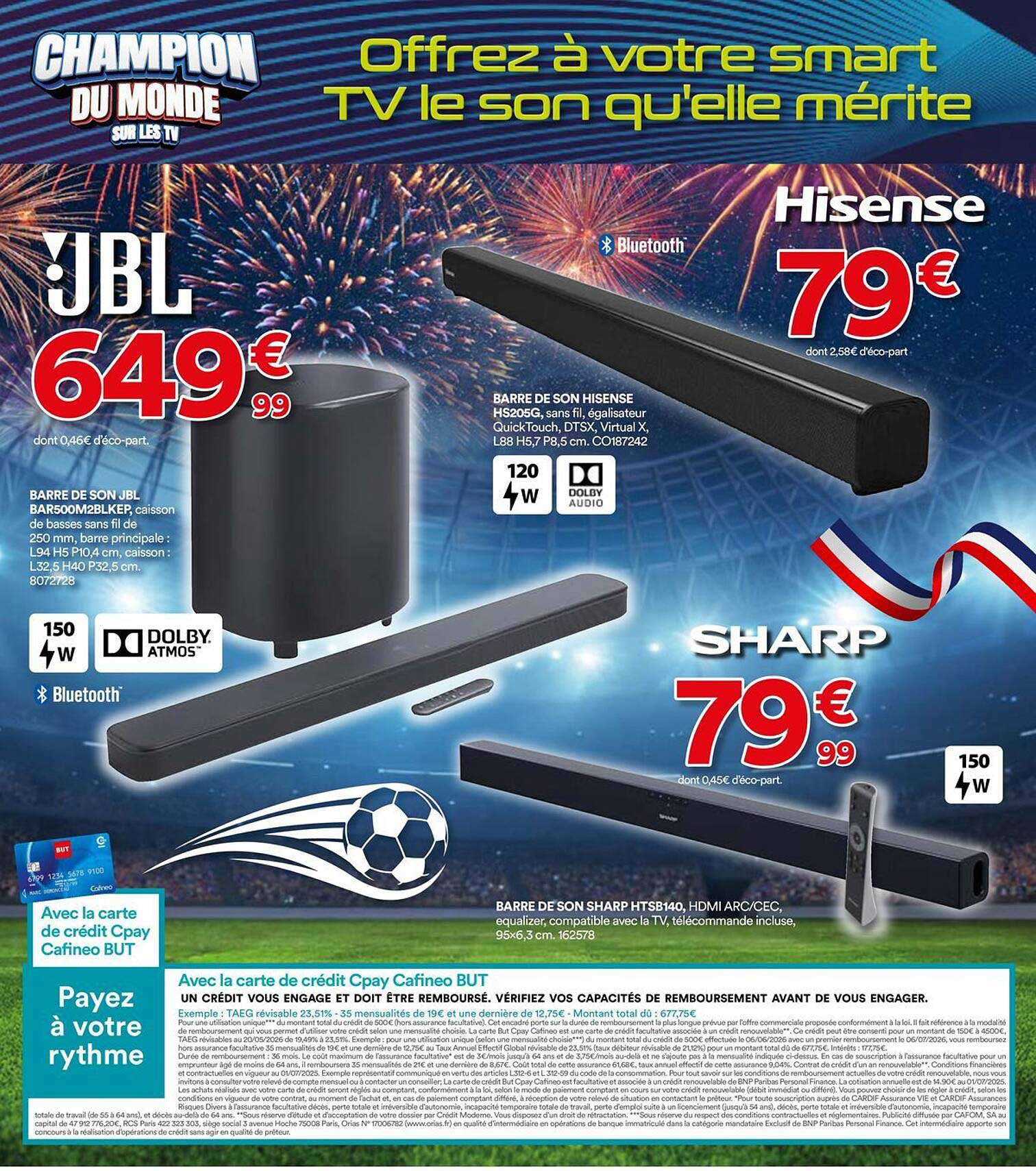 Offrez à votre smart TV le son qu'elle mérite