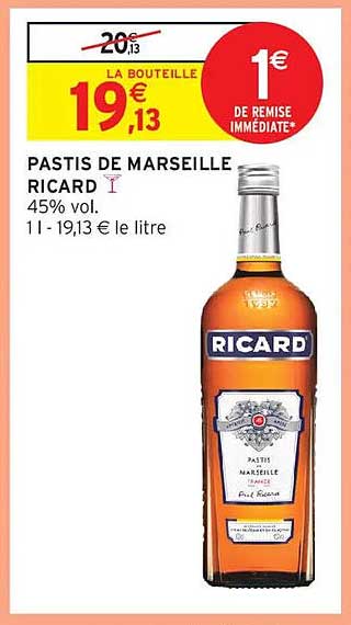 PASTIS DE MARSEILLE RICARD