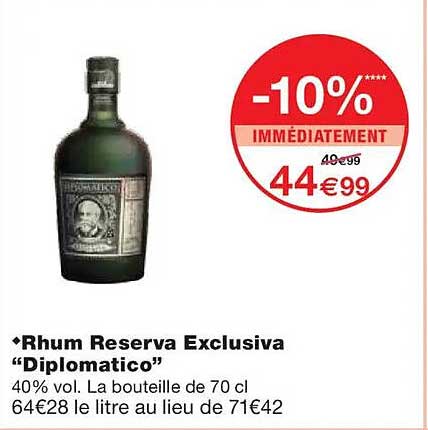 Rhum Reserva Exclusiva “Diplomatico”