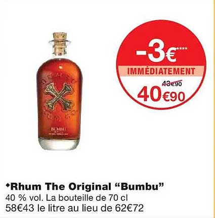 Rhum The Original “Bumbu”