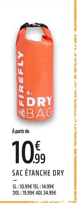 SAC ÉTANCHE DRY