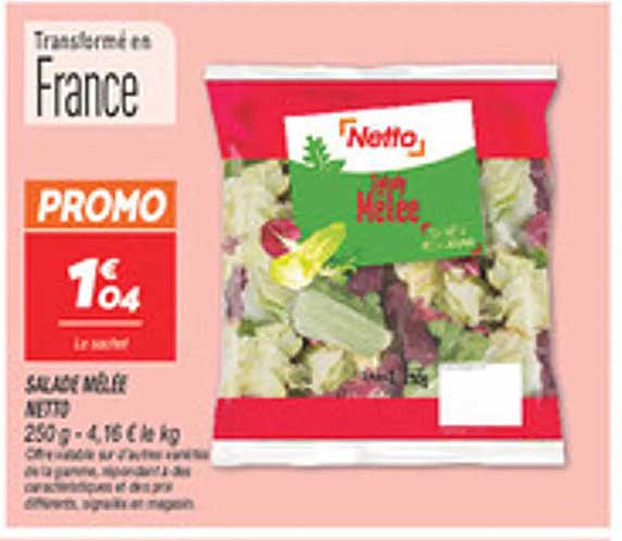 Salade mêlée Netto