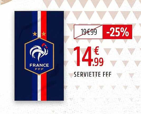 SERVIETTE FFF