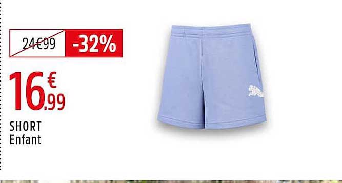 SHORT Enfant