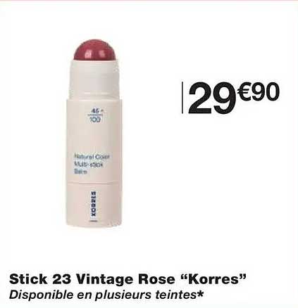 Stick 23 Vintage Rose “Korres”