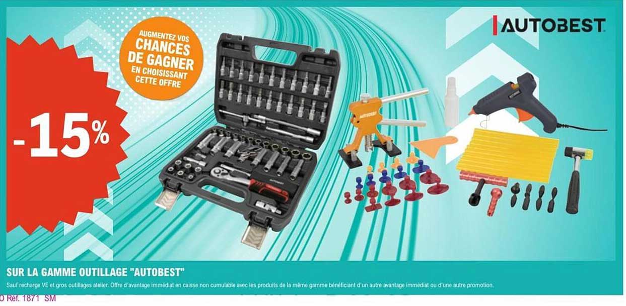 SUR LA GAMME OUTILLAGE "AUTOBEST"