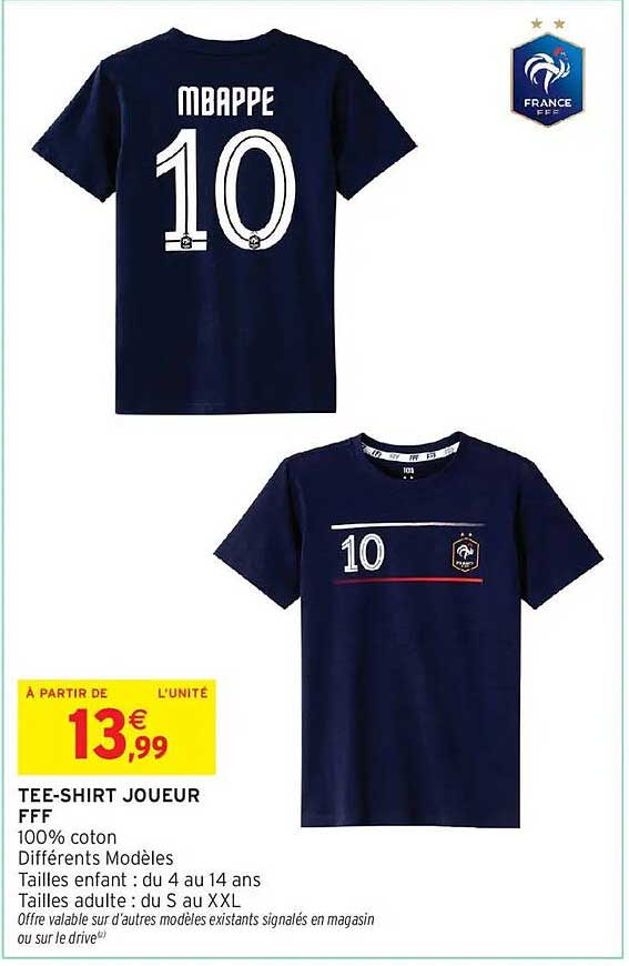 TEE-SHIRT JOUEUR FFF