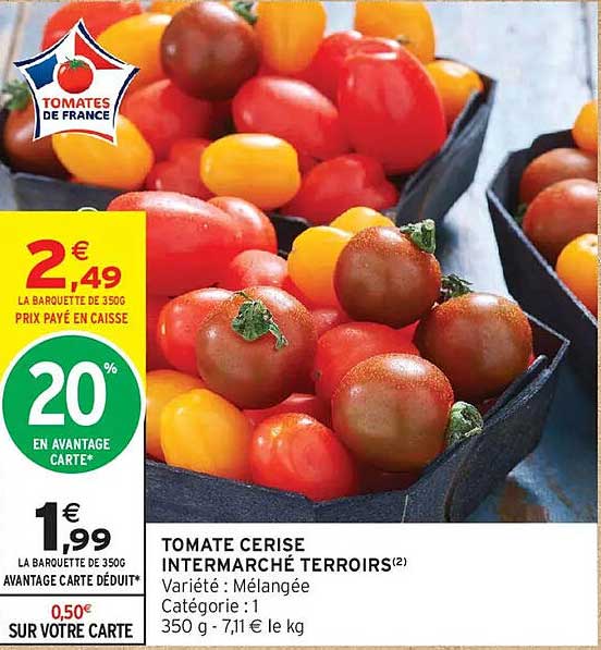TOMATE CERISE INTERMARCHÉ TERROIRS