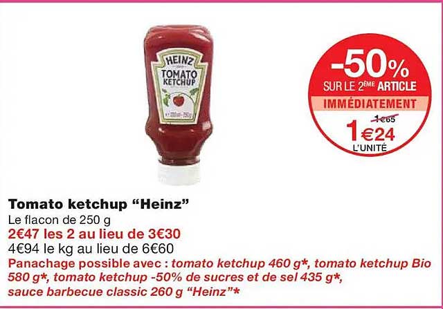 Tomato ketchup “Heinz”
