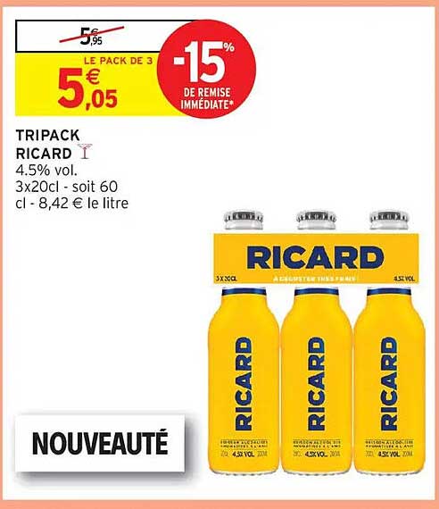 TRIPACK RICARD