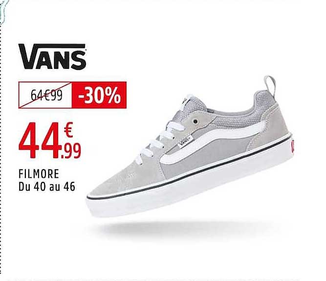 VANS FILMORE Du 40 au 46