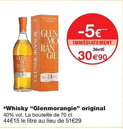 Whisky “Glenmorangie” original