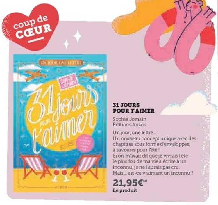 31 JOURS POUR T'AIMER