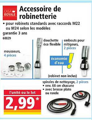Accessoire de robinetterie